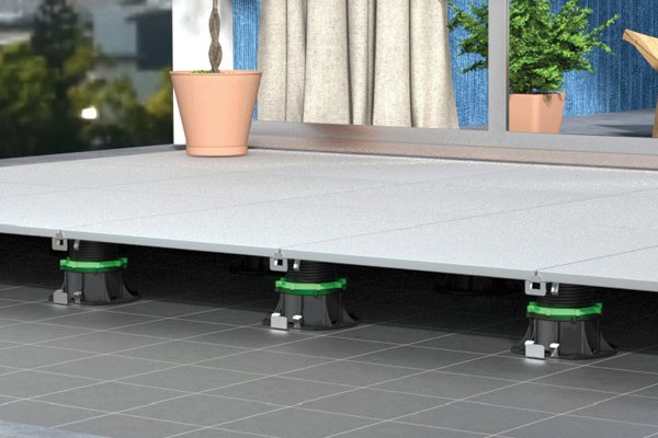 Adjustable Pedestals - tile collection at Ace Premium Richmond BC showroom