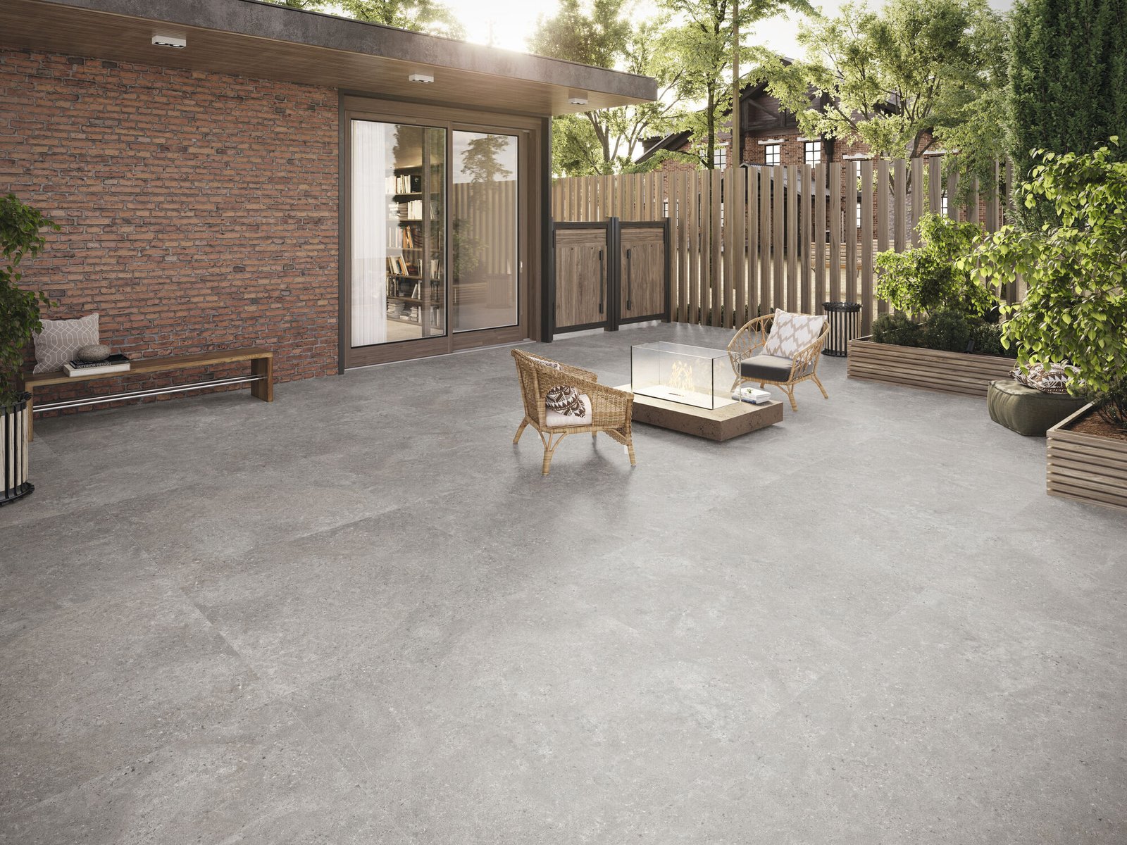 Outdoor Tiles & Pavers - tile collection at Ace Premium Richmond BC showroom
